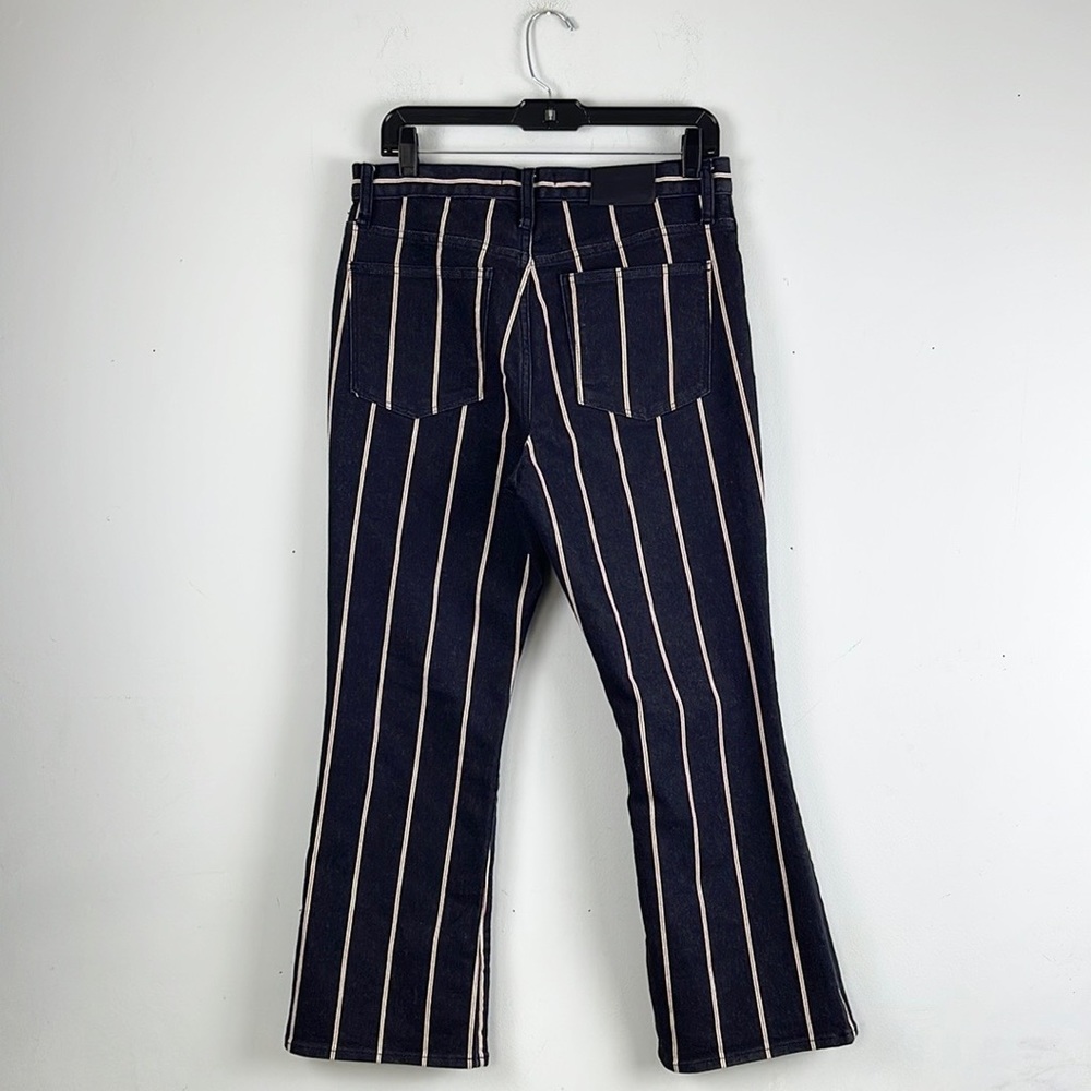 Madewell Cali Demi Boot In Elsie Stripe Size 29 - Picture 4 of 14